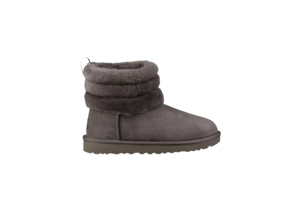 ⁦מגפי האגג דגם פלוף מיני UGG CLASSIC MINI FLUFF QUILTED BOOT⁩ – תמונה ⁦2⁩