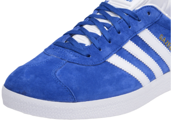 ⁦ADIDAS GAZELLE BLUE WHITE⁩ – תמונה ⁦4⁩