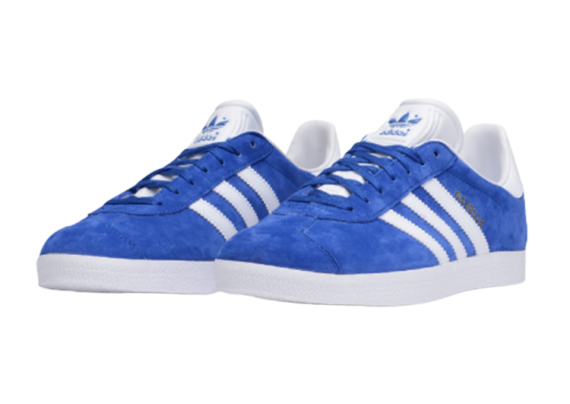 ⁦ADIDAS GAZELLE BLUE WHITE⁩ – תמונה ⁦2⁩