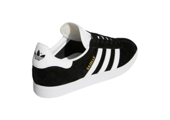 ⁦ADIDAS GAZELLE SHOES BLACK WHITE LOGO⁩ – תמונה ⁦3⁩