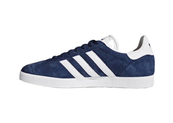 ADIDAS GAZELLE SHOES NAVE-BLUE WHITE