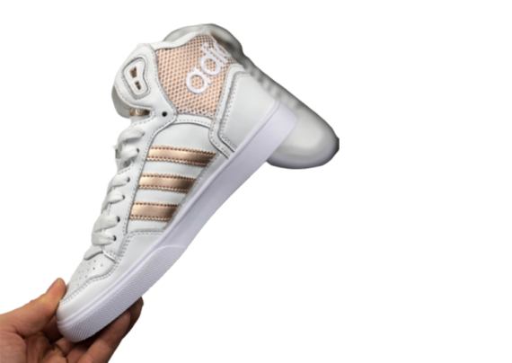 ⁦ADIDAS MID WHITE GOLDEN LOGO⁩ – תמונה ⁦4⁩