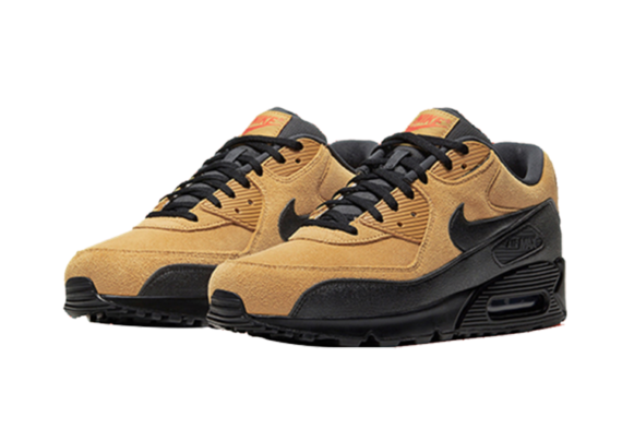 נעלי נייק-NIKE AIR MAX 90 Yellow Black