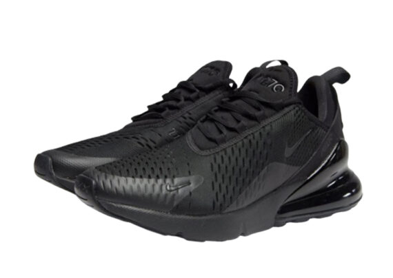 ⁦נעלי נייק-Nike Air Max 270 Black⁩ – תמונה ⁦2⁩