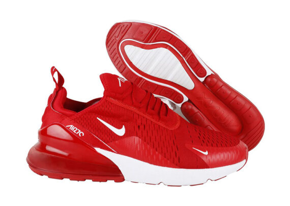 ⁦נעלי נייק-Nike Air Max 270 Red Running Shoes⁩ – תמונה ⁦3⁩