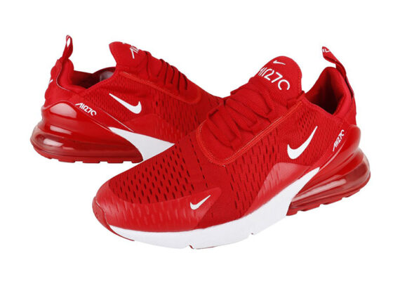 ⁦נעלי נייק-Nike Air Max 270 Red Running Shoes⁩ – תמונה ⁦2⁩