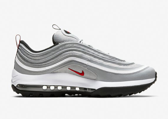 ⁦נעלי נייק-Nike Air Max 97 SILVER WHITE⁩ – תמונה ⁦5⁩