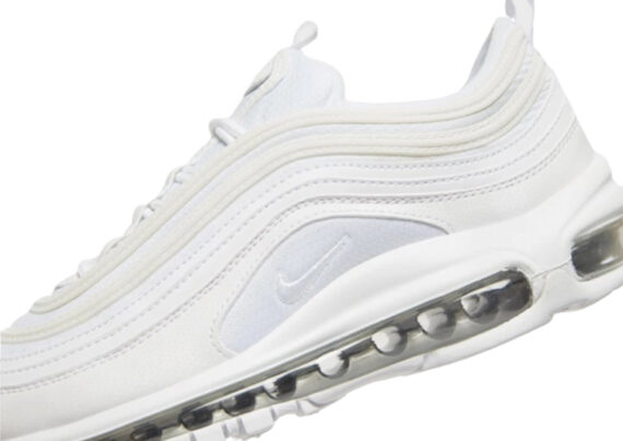 ⁦נעלי נייק-Nike Air Max 97 White⁩ – תמונה ⁦4⁩