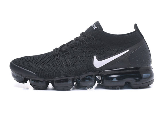 נעלי נייק-Nike Air VaporMax Flyknit 2.0W  Black White