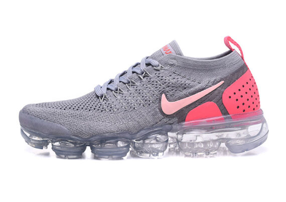 נעלי נייק-Nike Air Vapor Max Flyknit 2.0W Gray Pink