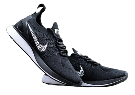 נעלי נייק-Nike Air Zoom Mariah Flyknit Racer Black Gray