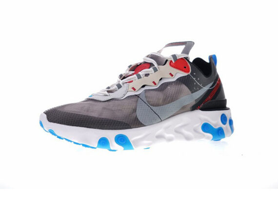 נעלי נייק-Nike React Element 55 Dark Platinum Grey