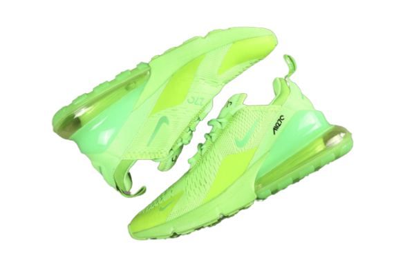 ⁦נעלי נייק-Nike air max 270 Light Green neon⁩ – תמונה ⁦2⁩