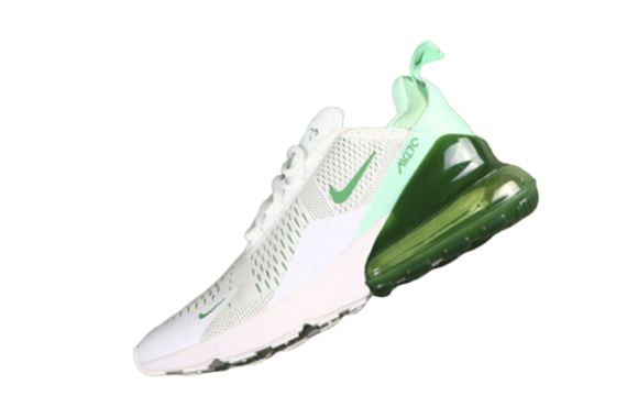 נעלי נייק-Nike air max 270 White Dark Green