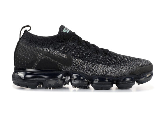 נעלי נייק-Nike Air Vapormax Flyknit 2 Black Gray