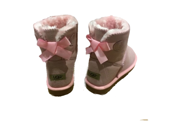 ⁦מגפי האגג דגם ביילי באוו מיני UGG BAILEY BOW MINI⁩ – תמונה ⁦6⁩