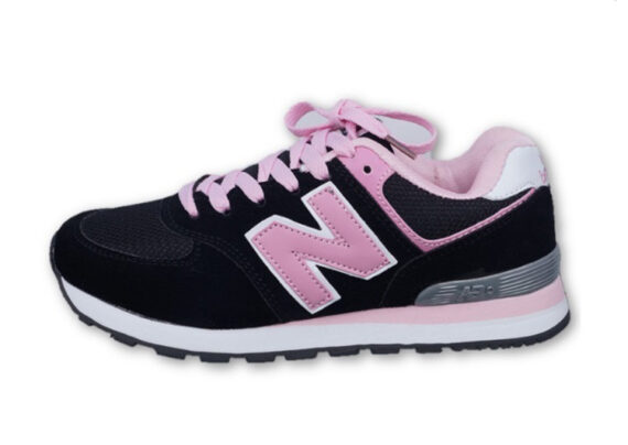 נעלי ניו באלאנס-New Balance 574 BLACK PINK