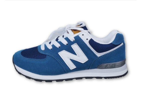 נעלי ניו באלאנס-New Balance 574 BLUE WHITE