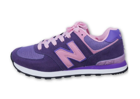 נעלי ניו באלאנס-New Balance 574 LIGHT-PINK PURPLE