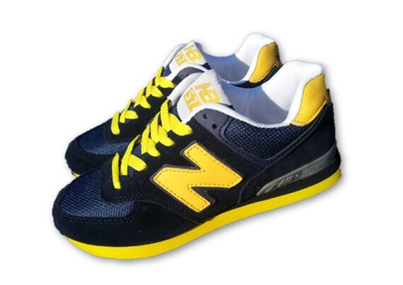 נעלי ניו באלאנס-New Balance 574 BLACK YELLOW