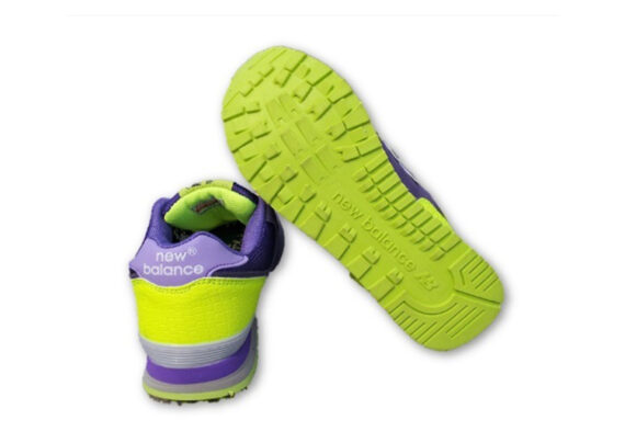 ⁦נעלי ניו באלאנס-New Balance 574 CHARTREUSE CYBER-GRAPE⁩ – תמונה ⁦2⁩