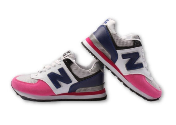 נעלי ניו באלאנס-New Balance 574 PINK WHITE