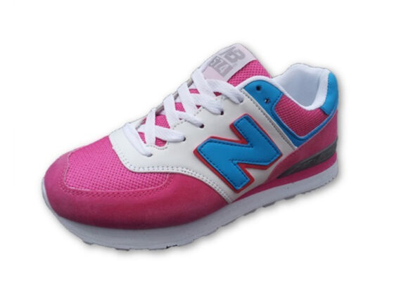 נעלי ניו באלאנס-New Balance 574 PINK WHITE