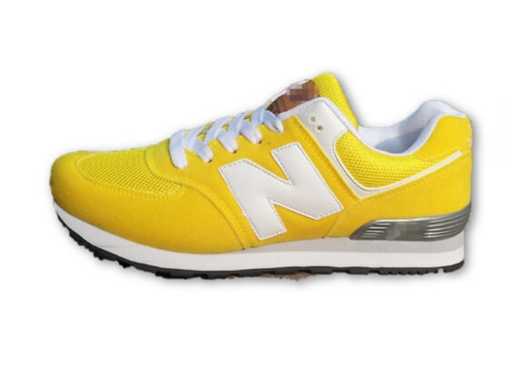 נעלי ניו באלאנס-New Balance 574 YELLOW WHITE