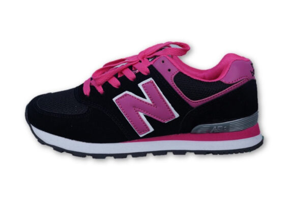 נעלי ניו באלאנס-New Balance 574 BLACK PINK