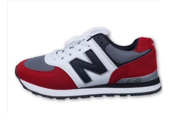 נעלי ניו באלאנס-New Balance 574 DARK-RED GRAY