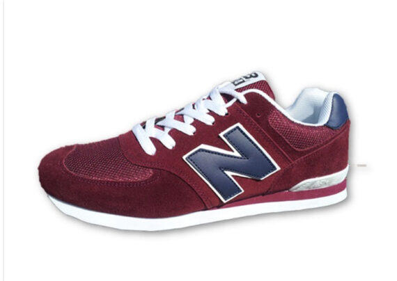 נעלי ניו באלאנס-New Balance 574 DIM-RED WHITE