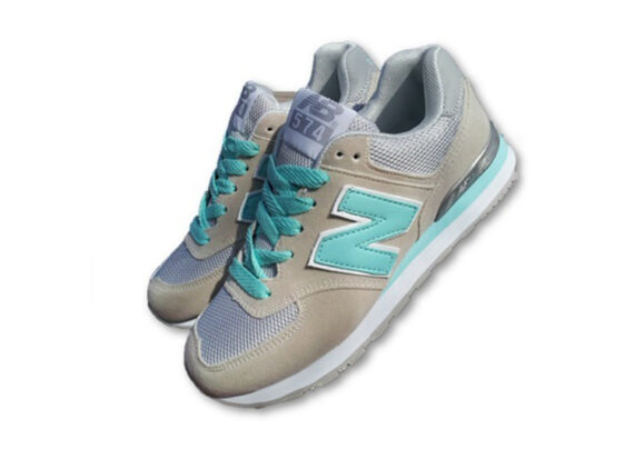 נעלי ניו באלאנס-New Balance 574 NAVY-GRAY SKY-BLUE