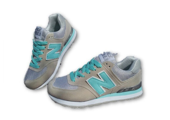 ⁦נעלי ניו באלאנס-New Balance 574 NAVY-GRAY SKY-BLUE⁩ – תמונה ⁦2⁩