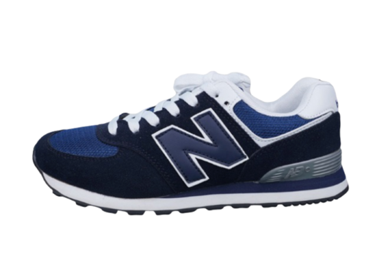 נעלי ניו באלאנס-New Balance 574 NAVY-BLUE WHITE