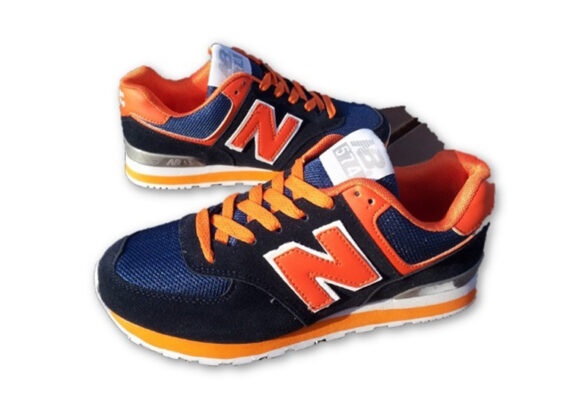 נעלי ניו באלאנס-New Balance 574 ORG NAVY-BLUE