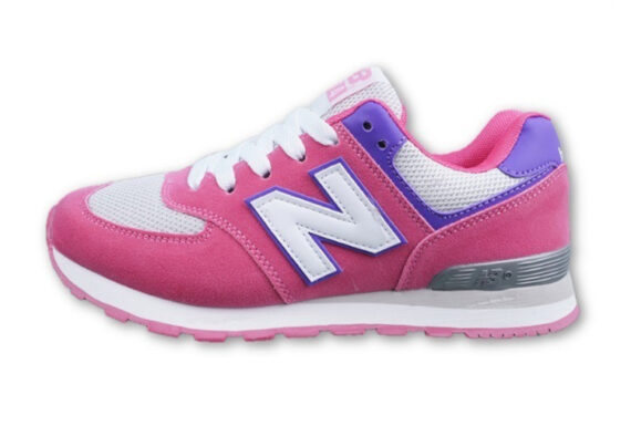 נעלי ניו באלאנס-New Balance 574 PINK PURPLE