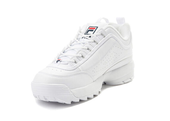 ⁦נעלי פילה-Fila Disruptor 2 Premium Athletic Shoes-White⁩ – תמונה ⁦4⁩