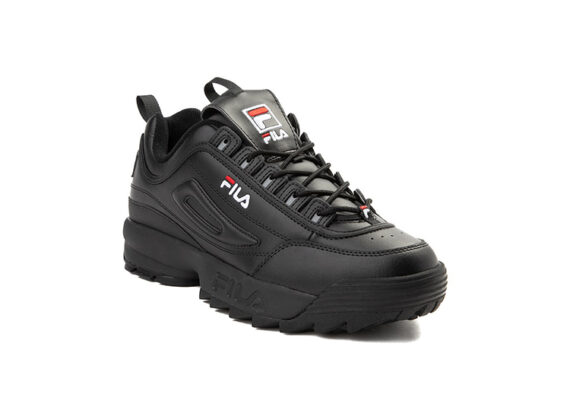 ⁦נעלי פילה-Fila Disruptor 2 Premium Athletic Shoes-BLACK⁩ – תמונה ⁦3⁩