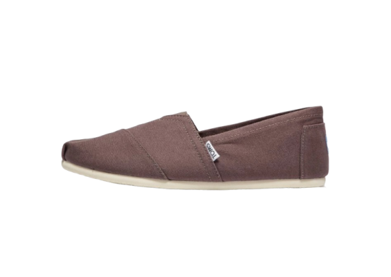 נעלי טומס-TOMS SHOES - CLASSIC BRWONE CANVAS