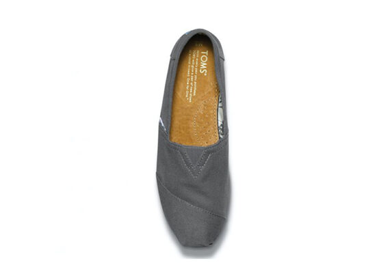 ⁦נעלי טומס-TOMS SHOES - CLASSIC GREY CANVAS⁩ – תמונה ⁦2⁩