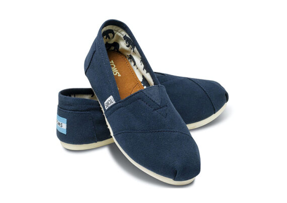 ⁦נעלי טומס-TOMS SHOES - CLASSIC NAVY CANVAS⁩ – תמונה ⁦3⁩