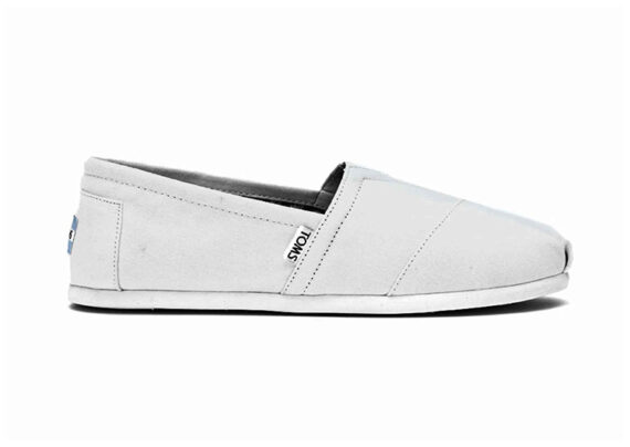 נעלי טומס-TOMS SHOES - CLASSIC WHITE CANVAS