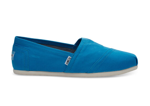 נעלי טומס-TOMS SHOES - CLASSIC azureblue CANVAS