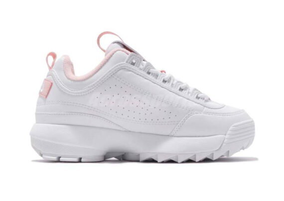 ⁦נעלי פילה-Fila Disruptor 2 Premium Athletic Shoes-PINK WHITE⁩ – תמונה ⁦2⁩