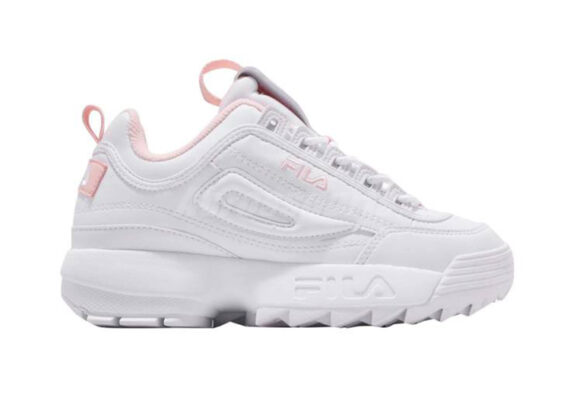 ⁦נעלי פילה-Fila Disruptor 2 Premium Athletic Shoes-PINK WHITE⁩ – תמונה ⁦5⁩