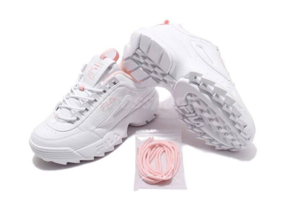 ⁦נעלי פילה-Fila Disruptor 2 Premium Athletic Shoes-PINK WHITE⁩ – תמונה ⁦6⁩