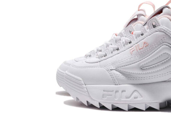 ⁦נעלי פילה-Fila Disruptor 2 Premium Athletic Shoes-PINK WHITE⁩ – תמונה ⁦7⁩