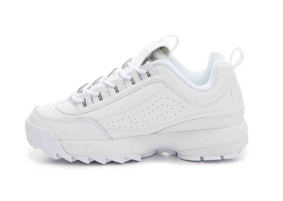 נעלי פילה-Fila Disruptor 2 Premium Athletic Shoes-WHITE