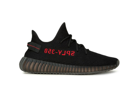 ⁦נעלי אדידס- ADIDAS -350 BLACK - CRIMSON⁩ – תמונה ⁦2⁩