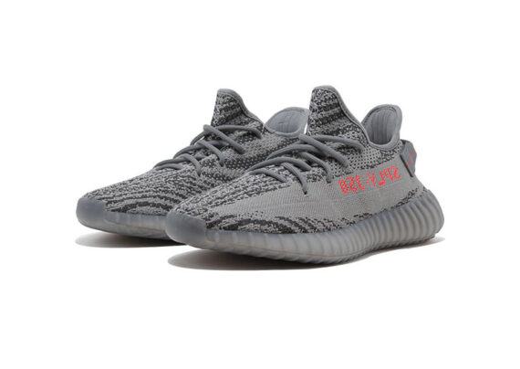 נעלי אדידס-ADIDAS 350 GRAY - RED